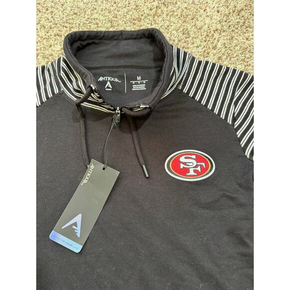 NWT - ANTIGUA San Francisco 49ERS, Womens Medium, sweatshirt, NFL, Football - Picture 5 of 9